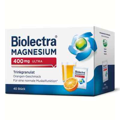 Biolectra Magnesium 400 mg Ultra Trinkgranulat Orange