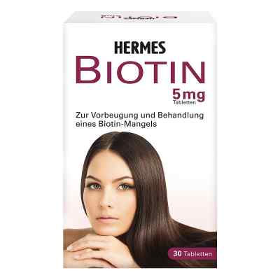 Biotin Hermes 5 mg Tabletten 30 stk von HERMES Arzneimittel GmbH PZN 02253610