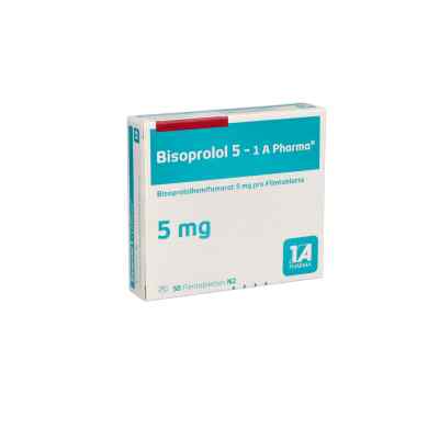 Bisoprolol 5-1A Pharma 50 stk von 1 A Pharma GmbH PZN 03820471