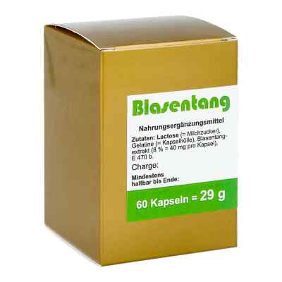 Blasentang Kapseln 60 stk von FBK-Pharma GmbH PZN 00004860
