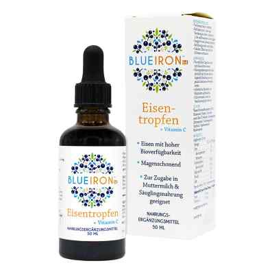 Blueiron Eisentropfen + Vitamin C