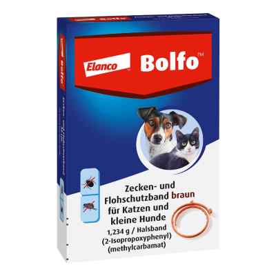 Bolfo Flohschutzband für kleine Hunde und Katzen 1 stk von Elanco Deutschland GmbH PZN 02756305