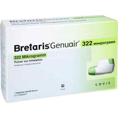 Bretaris Genuair 322 Μg Pulver Z.inhalation 1x60ed 1 stk von kohlpharma GmbH PZN 10167362