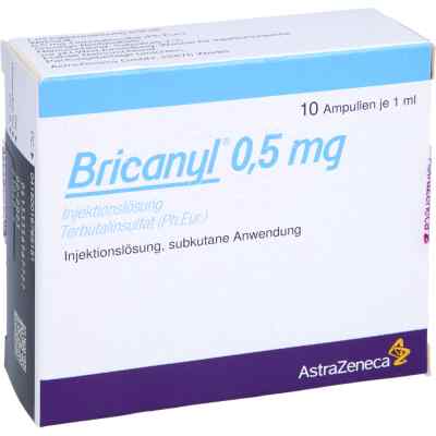 Bricanyl 0,5 mg Injektionslösung 10X1 ml von AstraZeneca GmbH PZN 01676515
