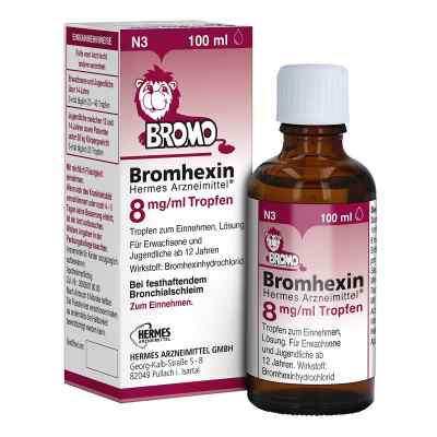 Bromhexin Hermes Arzneimittel 8 mg/ml Tropfen