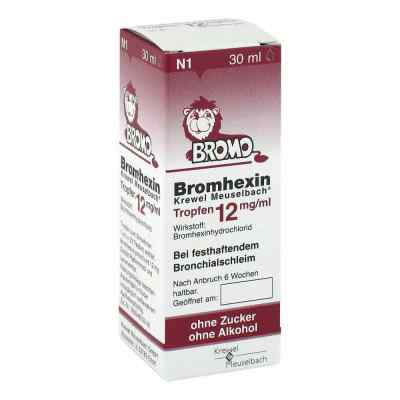 Bromhexin Krewel Meuselbach 12mg/ml 30 ml von HERMES Arzneimittel GmbH PZN 00620441