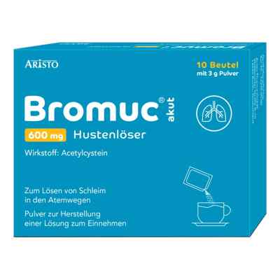 Bromuc akut 600mg Hustenlöser 10 stk von Aristo Pharma GmbH PZN 11353144