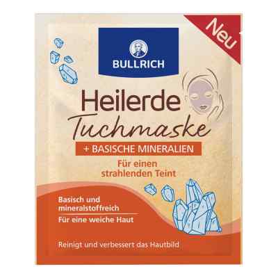 Bullrich Heilerde Tuchmaske+basische Mineralien 1 stk von  PZN 16857091
