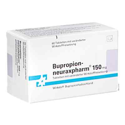 Bupropion-neuraxpharm 150 Mg Tab.verä.wfrs. 60 stk von neuraxpharm Arzneimittel GmbH PZN 10713899