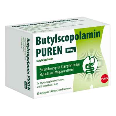 Butylscopolamin Puren 10 Mg überzogene Tab.