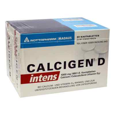 CALCIGEN D intens 1000mg/880 internationale Einheiten 120 stk von Mylan Healthcare GmbH PZN 00417125