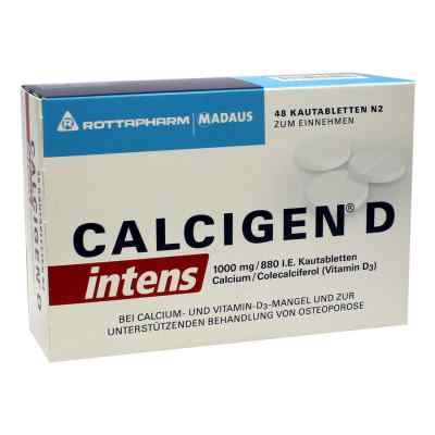 CALCIGEN D intens 1000mg/880 internationale Einheiten 48 stk von Mylan Healthcare GmbH PZN 00417119
