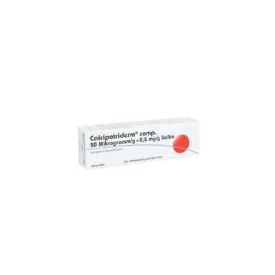 Calcipotriderm compositus 50 [my]g/g + 0,5 mg/g Salbe 120 g von DERMAPHARM AG PZN 15884430