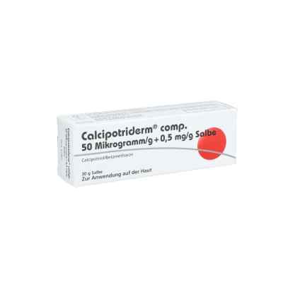 Calcipotriderm compositus 50 [my]g/g + 0,5 mg/g Salbe 30 g von DERMAPHARM AG PZN 16321551