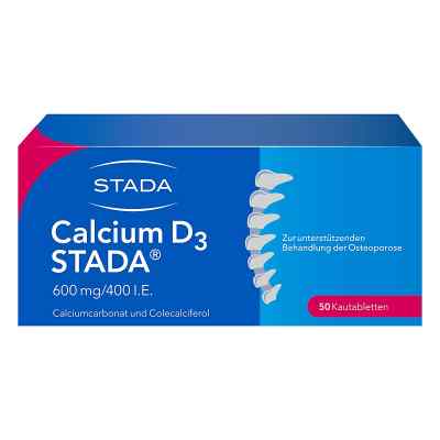 Calcium D3 STADA 600 mg / 400 internationale Einheiten - zur unt 50 stk von STADA GmbH PZN 00574505