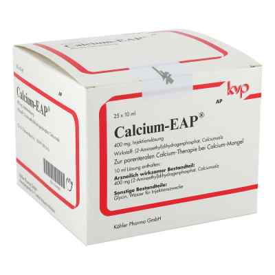 Calcium Eap Ampullen  4% 25X10 ml von Köhler Pharma GmbH PZN 00167800