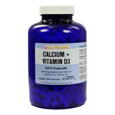 Calcium + Vitamin D3 Gph Kapseln 360 stk von GPH PRODUKTIONS GMBH PZN 00882276
