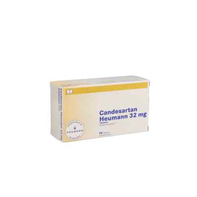 Candesartan Heumann 32 mg Tabletten 98 stk von HEUMANN PHARMA GmbH & Co. Generi PZN 15864686