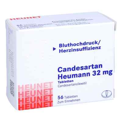 Candesartan Heumann 32 mg Tabletten Heunet 56 stk von Heunet Pharma GmbH PZN 14211597