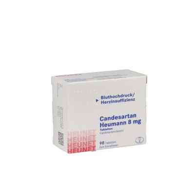 Candesartan Heumann 8 mg Tabletten Heunet 98 stk von Heunet Pharma GmbH PZN 14211491