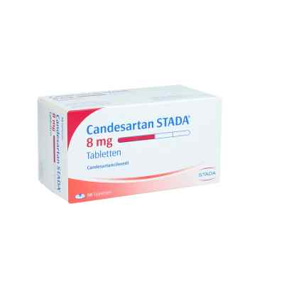 Candesartan STADA 8mg 98 stk von STADAPHARM GmbH PZN 09443147