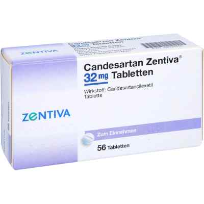 Candesartan Zentiva 32mg 56 stk von Zentiva Pharma GmbH PZN 09392295