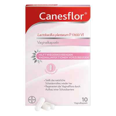Canesflor Vaginalkapseln 10 stk von Bayer Vital GmbH PZN 11358845