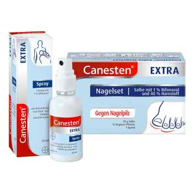 Canesten EXTRA Nagelpilz-Set mit EXTRA Spray 1 stk von Bayer Vital GmbH PZN 08102035