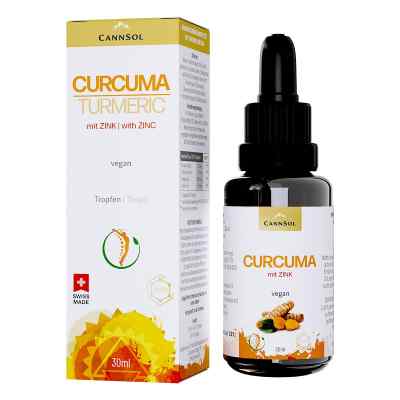 Cannsol Curcuma mit Zink Tropfen