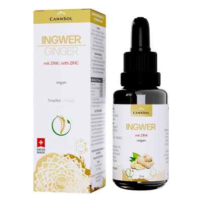 Cannsol Ingwer mit Zink Tropfen