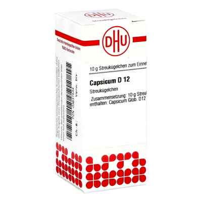 Capsicum D 12 Globuli 10 g von DHU-Arzneimittel GmbH & Co. KG PZN 03631534