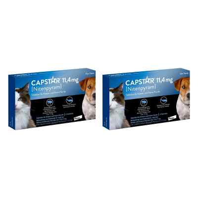 Capstar 11,4 mg für Katzen und kleine Hunde Tabletten