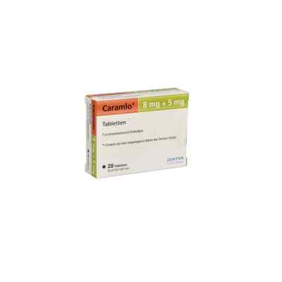 Caramlo 8 mg/5 mg Tabletten 28 stk von kohlpharma GmbH PZN 16037695