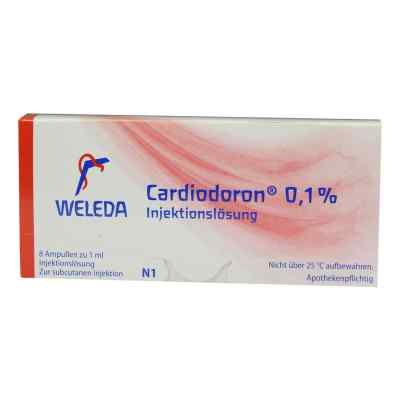 Cardiodoron 0,10% Injektionslösung 8X1 ml von WELEDA AG PZN 01620325