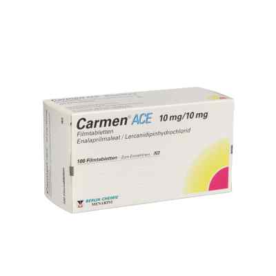 Carmen Ace 10 mg/10 mg Filmtabletten 100 stk von BERLIN-CHEMIE AG PZN 02297694
