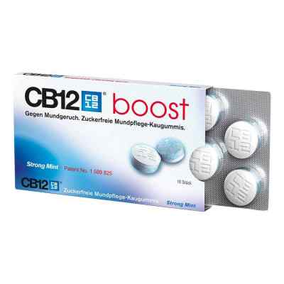 Cb12 boost Kaugummi 10 stk von MEDA Pharma GmbH & Co.KG PZN 03725873