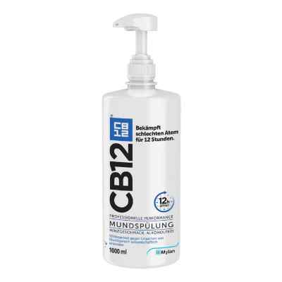 CB12 Mundspülung mit Chlorhexidin, gegen Mundgeruch für 12 Std. 1000 ml von Cooper Consumer Health Deutschland GmbH PZN 12409585
