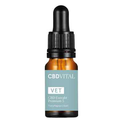CBD VITAL Vet Cbd Extrakt Premium 5% Tropfen für Hund & Katze