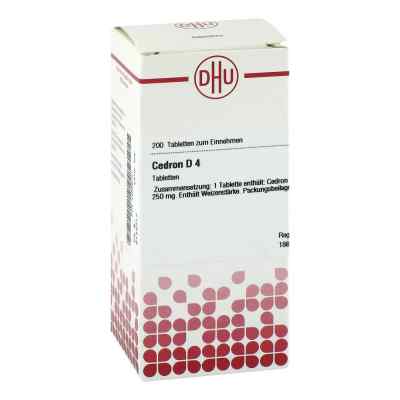 Cedron D4 Tabletten 200 stk von DHU-Arzneimittel GmbH & Co. KG PZN 02638741