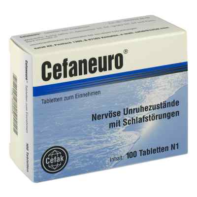 Cefaneuro Tabletten 100 stk von Cefak KG PZN 09339094