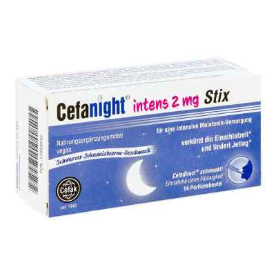 Cefanight Intens 2 Mg Stix 14 stk von Cefak KG PZN 17553542