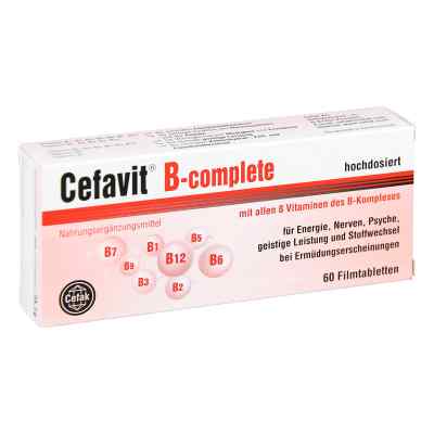 Cefavit B-complete Filmtabletten 60 stk von Cefak KG PZN 13418095