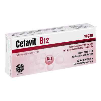 Cefavit B12 Kautabletten 60 stk von Cefak KG PZN 13862200