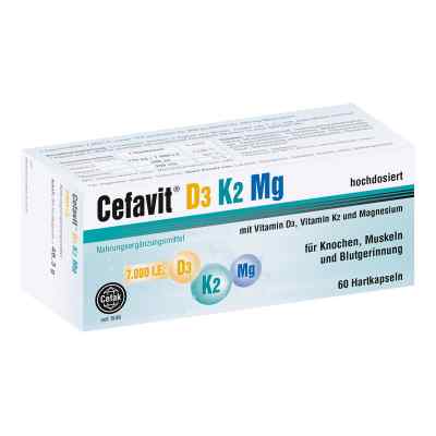 Cefavit D3 K2 Mg 7.000 I.e. Hartkapseln 60 stk von Cefak KG PZN 15580173