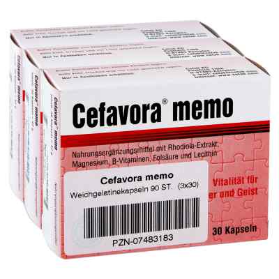 Cefavora memo Weichgelatinekapseln