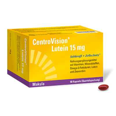 Centrovision Lutein 15 mg Kapseln 90 stk von OmniVision GmbH PZN 15401302