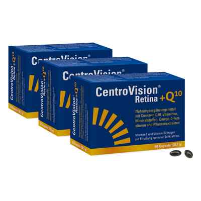 Centrovision Retina+Q10 Kapseln 180 stk von OmniVision GmbH PZN 18599517