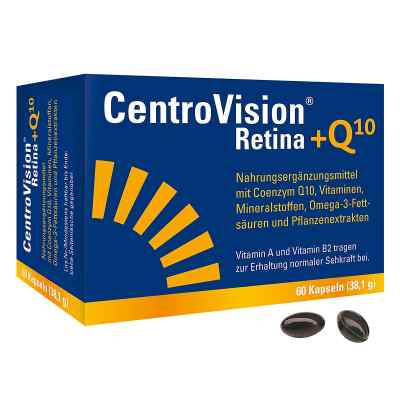 Centrovision Retina+Q10 Kapseln 60 stk von OmniVision GmbH PZN 18599500