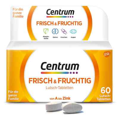 Centrum Frisch & Fruchtig 60 stk von GlaxoSmithKline Consumer Healthc PZN 07687589