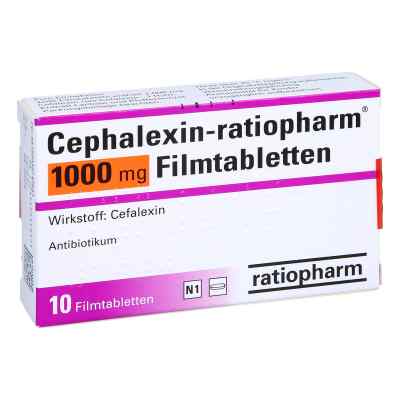 Cephalexin-ratiopharm 1000mg 10 stk von ratiopharm GmbH PZN 03574204